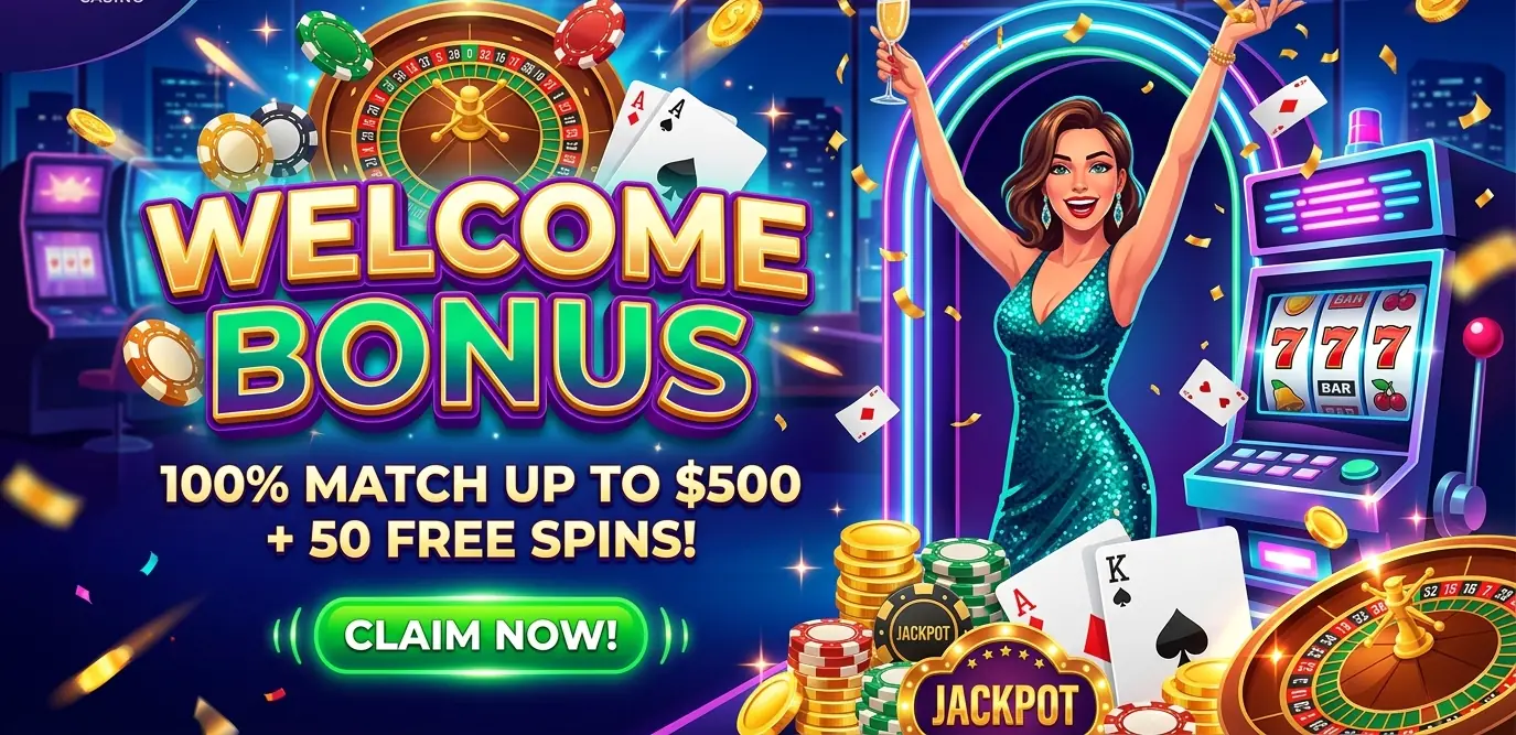 Pacific Spins welcome bonus